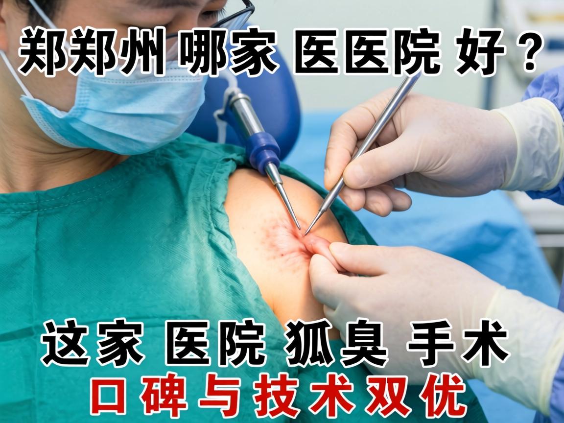 郑州狐臭手术哪家医院好？这家医院狐臭手术口碑与技术双优