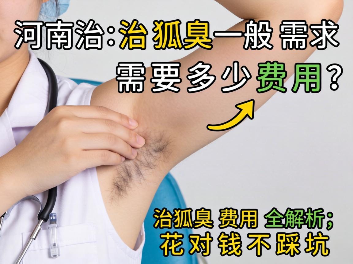 河南治狐臭一般需要多少费用？治狐臭费用全解析，花对钱不踩坑