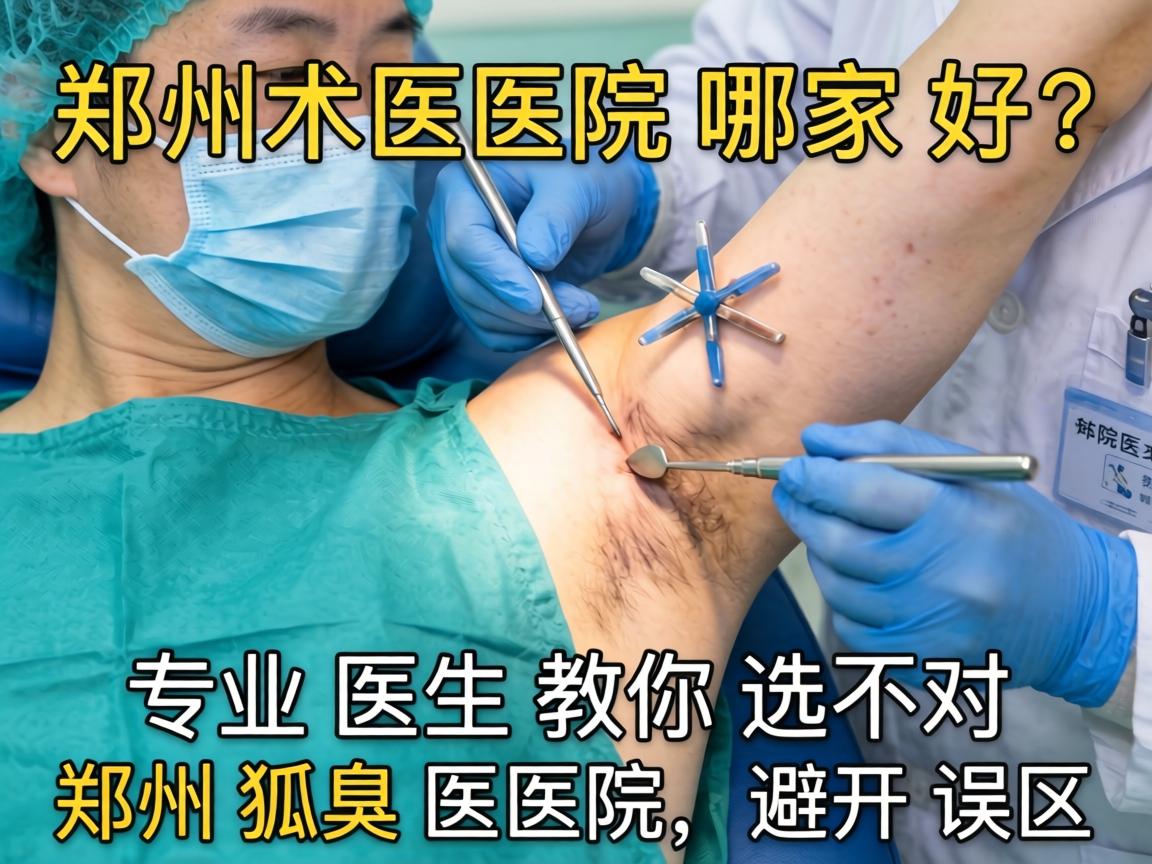 郑州狐臭手术医院哪家好？专业医生教你选对郑州狐臭医院，避开误区