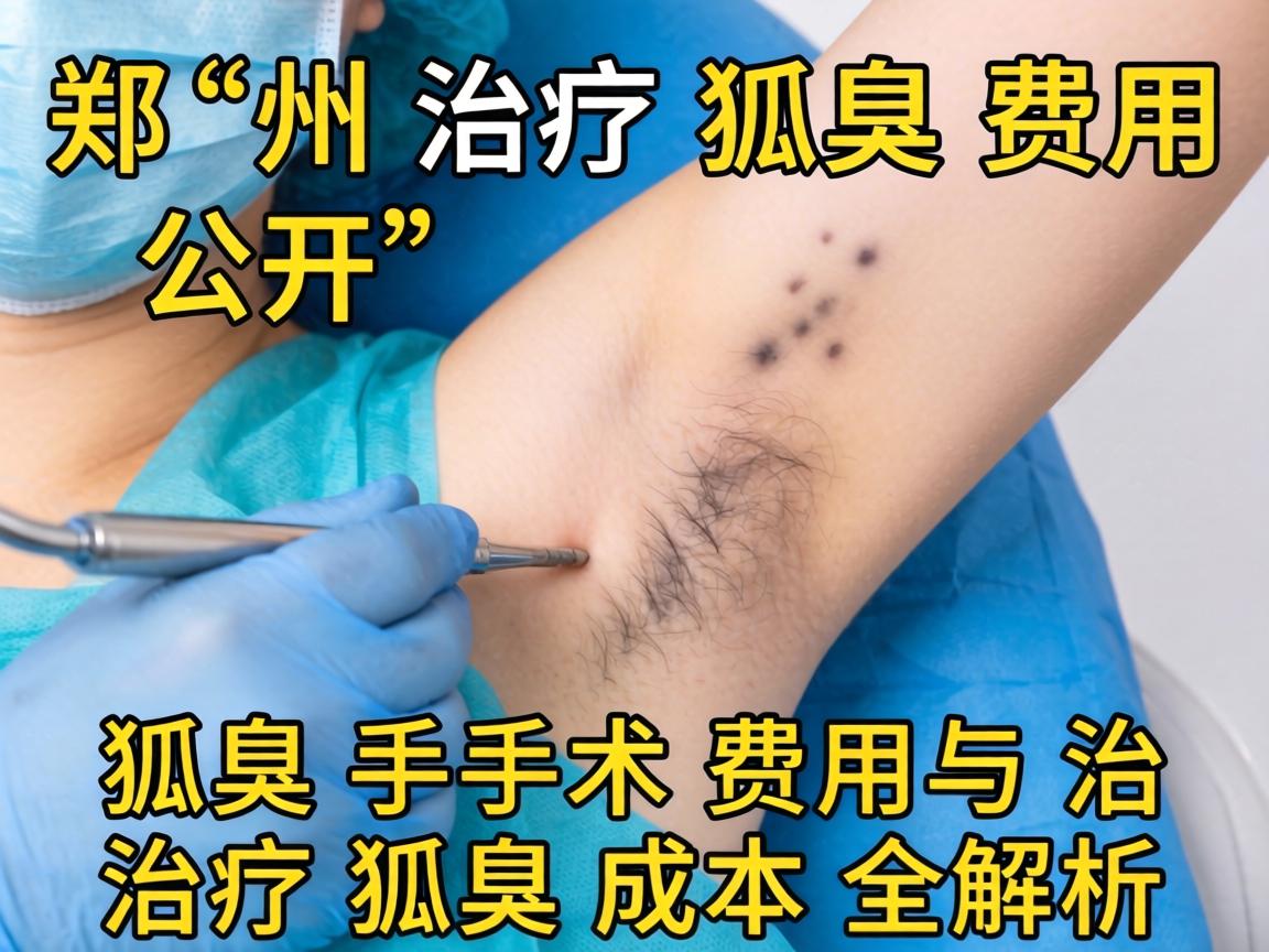 郑州治疗狐臭费用公开，狐臭手术费用与治疗狐臭成本全解析