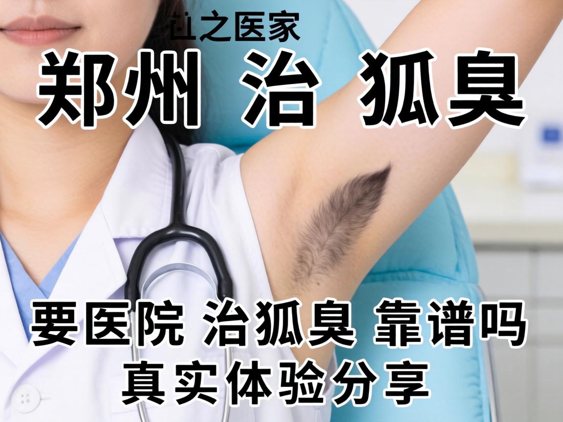 郑州治狐臭，这家医院治狐臭靠谱吗？真实体验分享