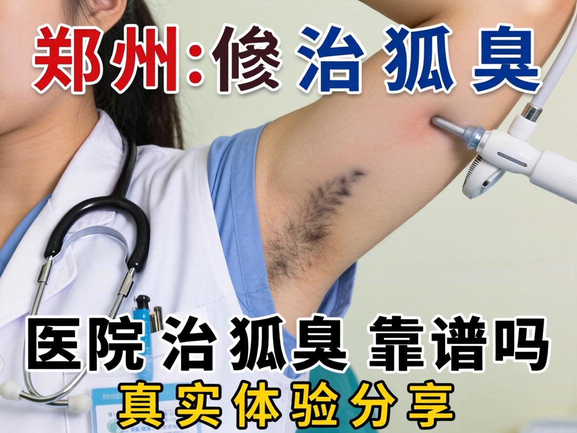 郑州治狐臭，这家医院治狐臭靠谱吗？真实体验分享