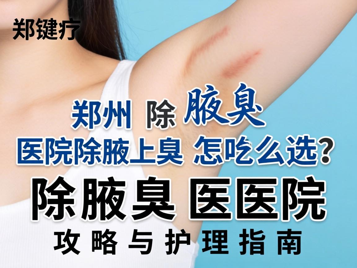 郑州除腋臭医院怎么选？除腋臭医院攻略与护理指南