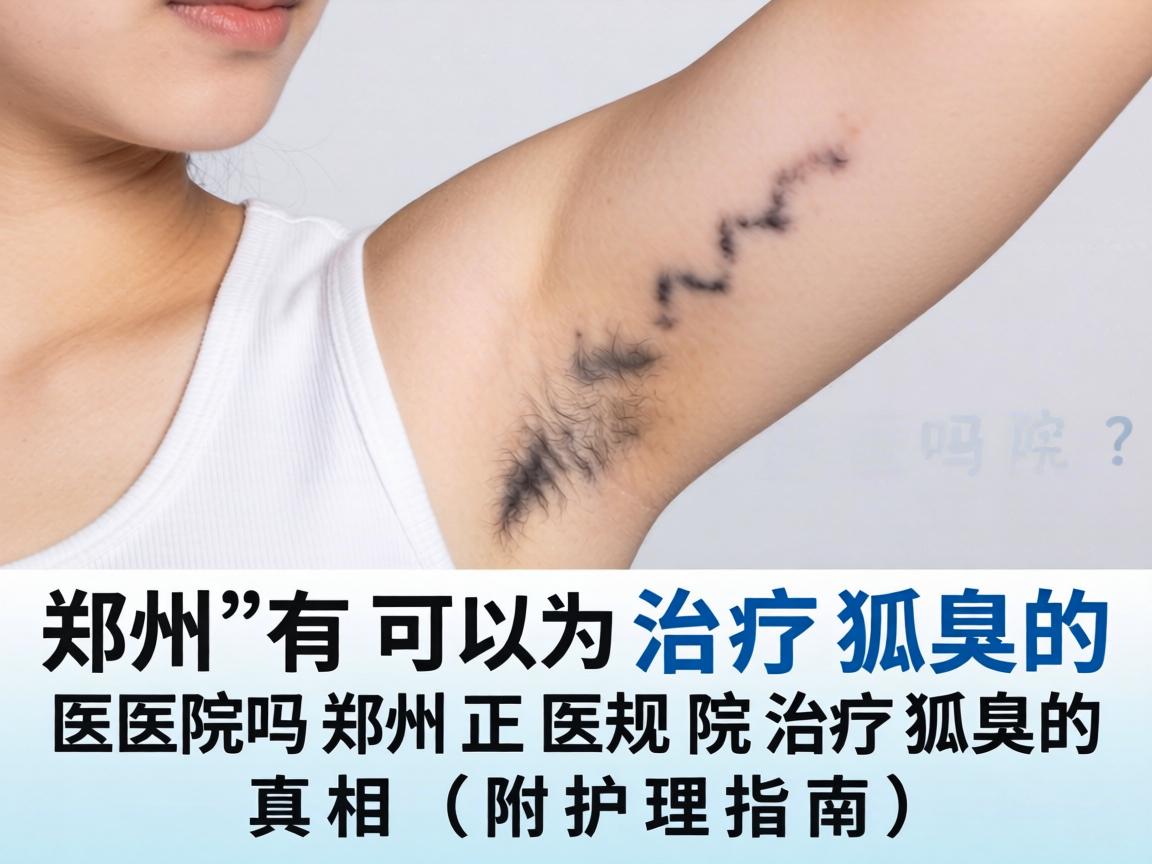 郑州有可以治疗狐臭的医院吗？郑州正规医院治疗狐臭的真相（附护理指南）