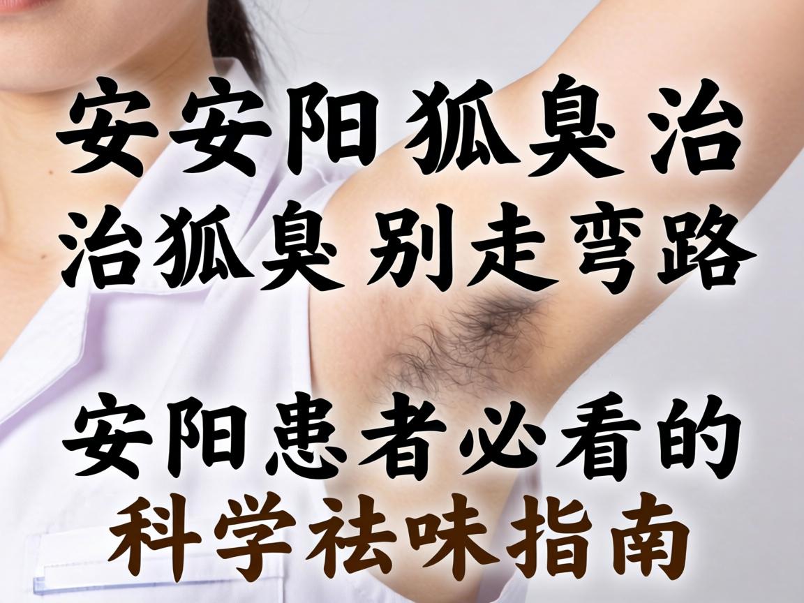 安阳狐臭治，治狐臭别走弯路，安阳患者必看的科学祛味指南