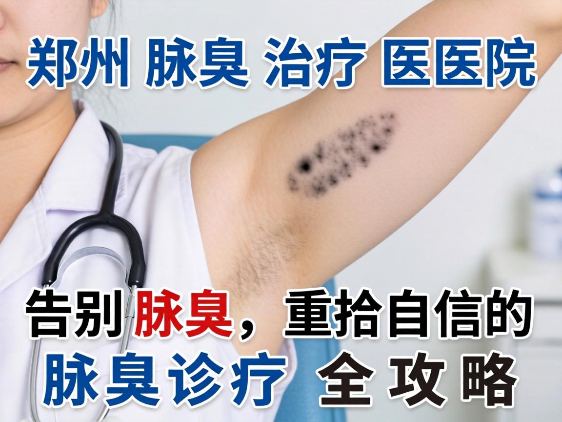 郑州腋臭治疗医院，告别腋臭，重拾自信的腋臭诊疗全攻略