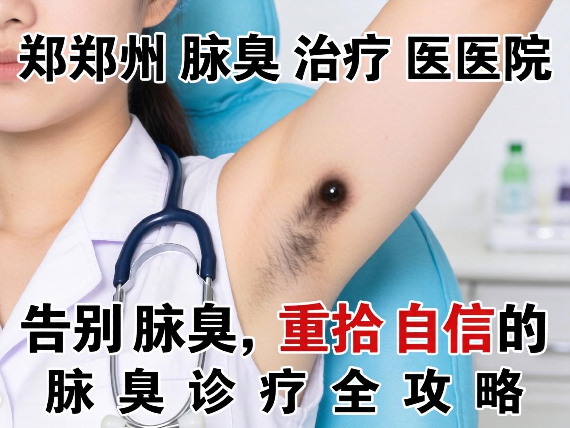 郑州腋臭治疗医院，告别腋臭，重拾自信的腋臭诊疗全攻略
