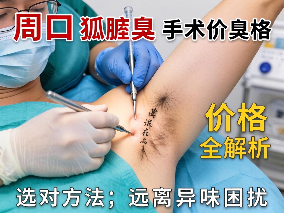 周口狐臭手术价格全解析，选对方法，远离异味困扰