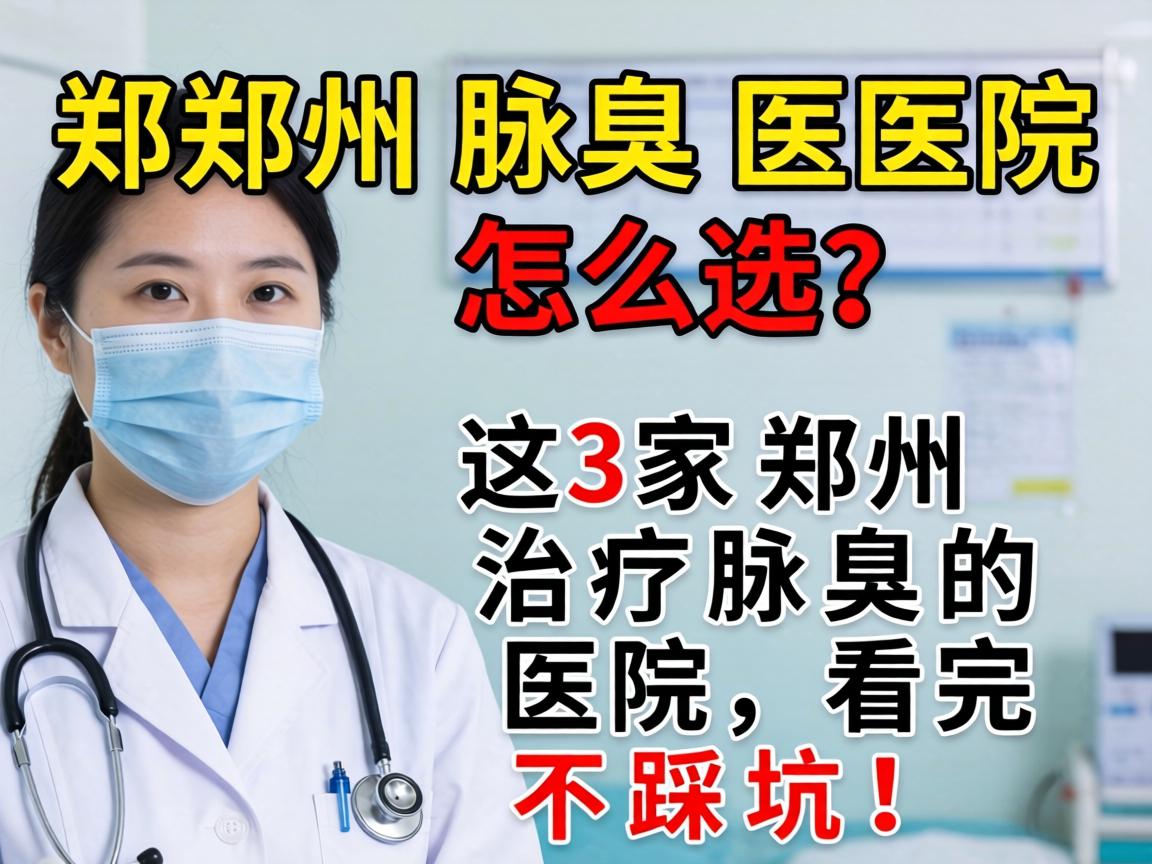 郑州腋臭医院怎么选？这3家郑州治疗腋臭的医院，看完不踩坑！