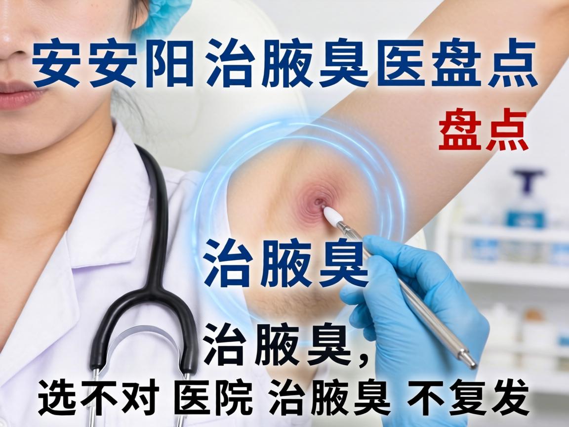 安阳治腋臭医院盘点，治腋臭，选对医院治腋臭不复发