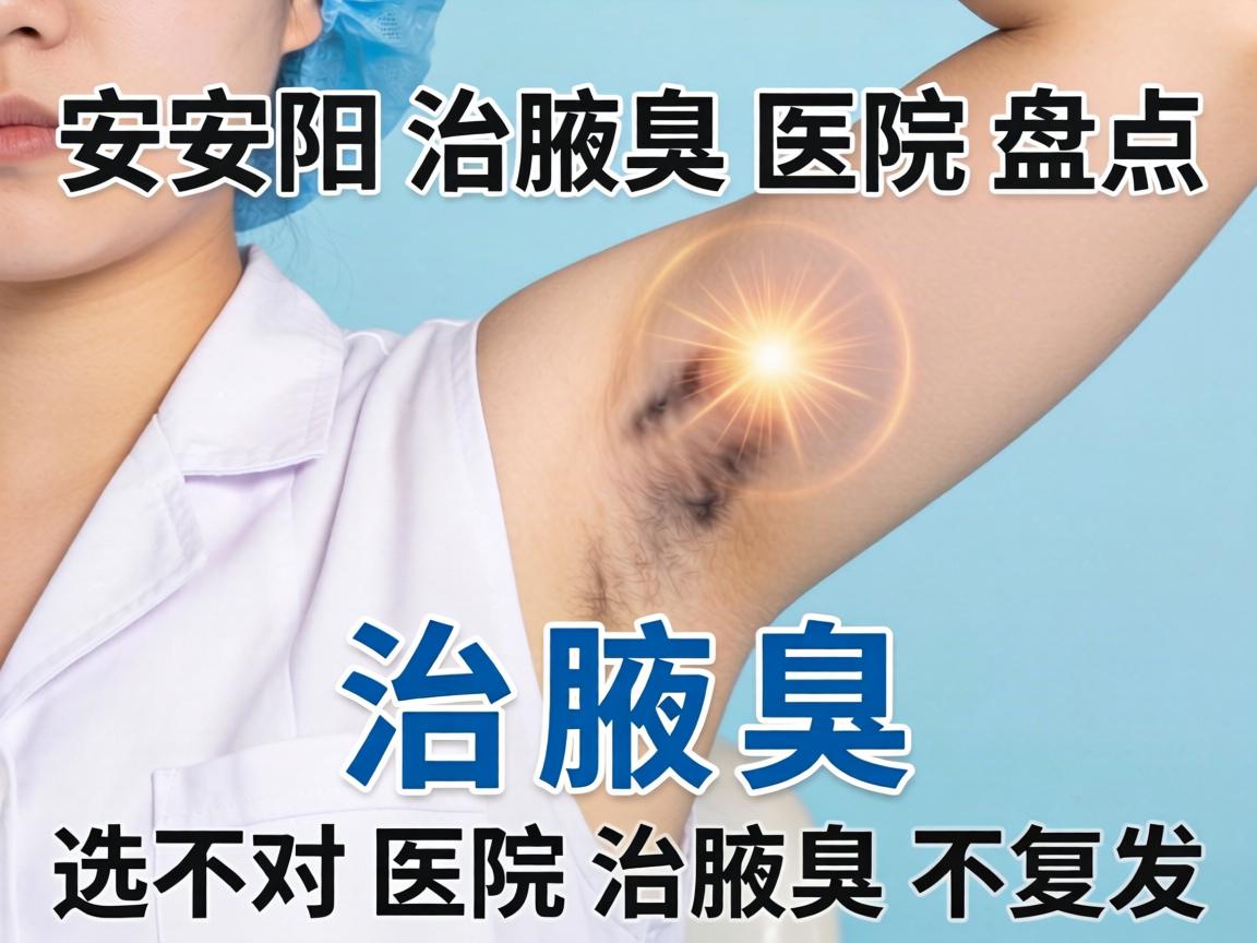 安阳治腋臭医院盘点，治腋臭，选对医院治腋臭不复发