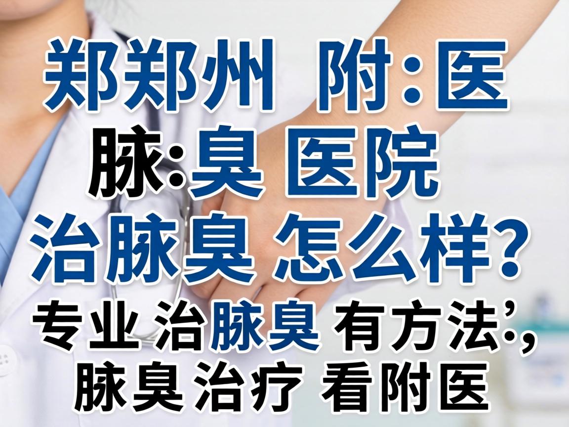 郑州附医腋臭医院治腋臭怎么样？专业治腋臭有方法，腋臭治疗看附医