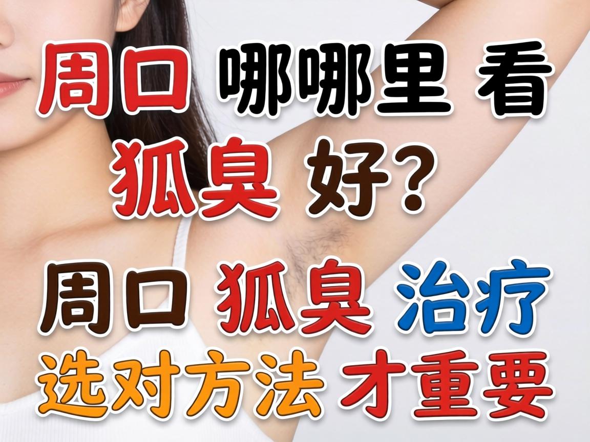 周口哪里看狐臭好？周口狐臭治疗选对方法才重要