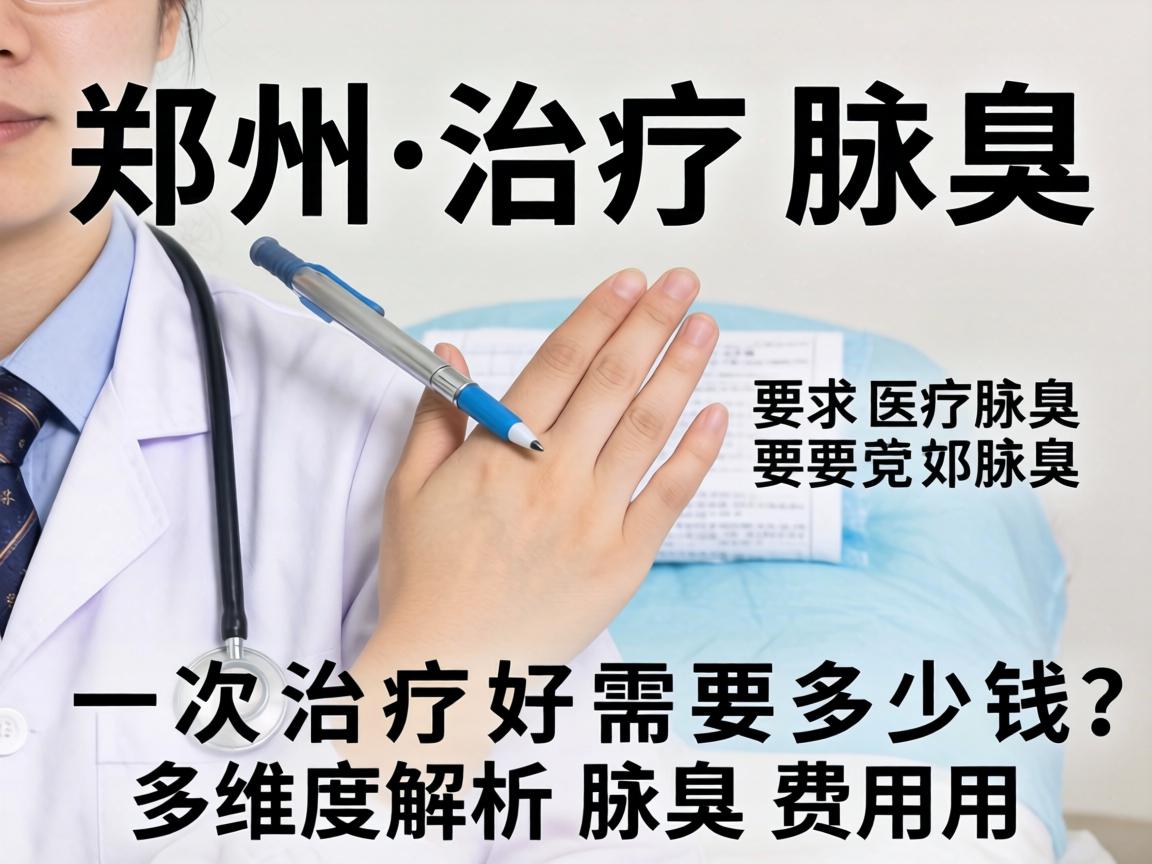 郑州治疗腋臭，一次治疗好需要多少钱？多维度解析腋臭费用