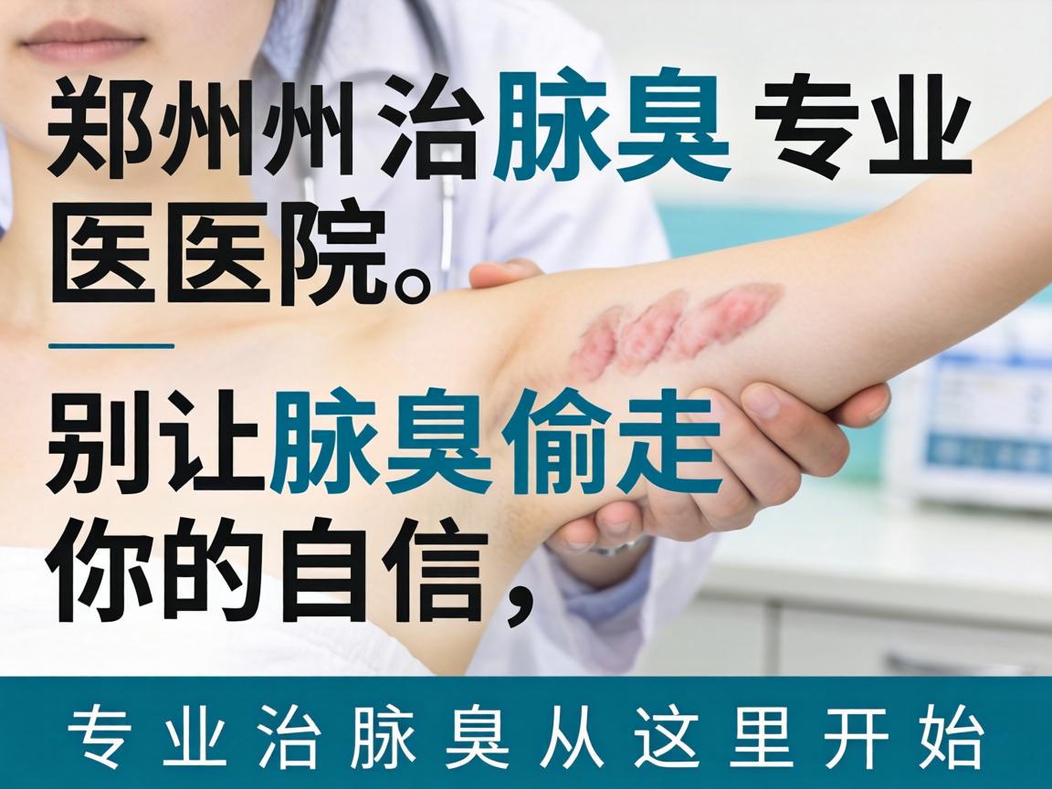 郑州治腋臭专业医院，别让腋臭偷走你的自信，专业治腋臭从这里开始