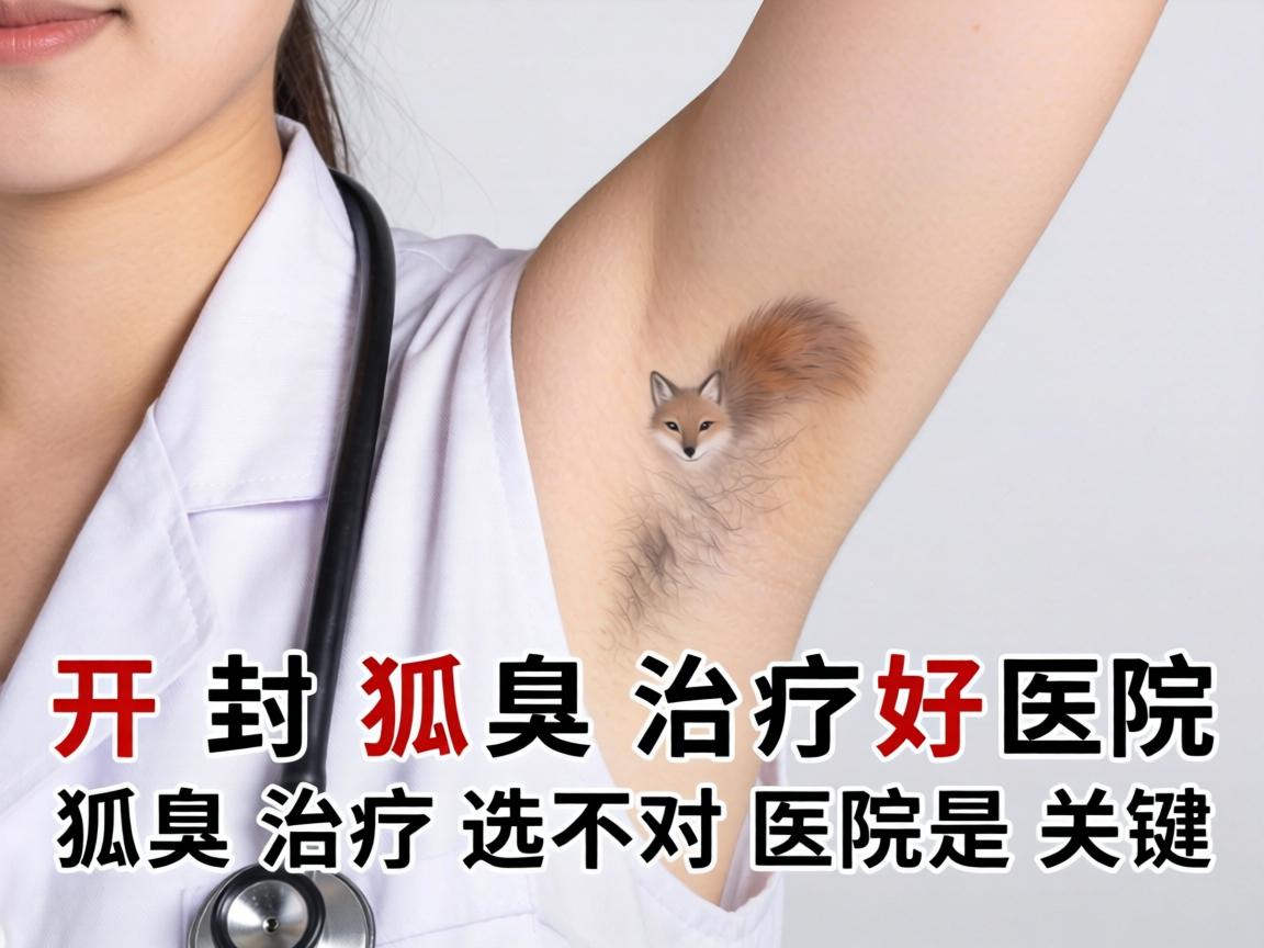 开封狐臭治疗好医院，狐臭治疗选对医院是关键