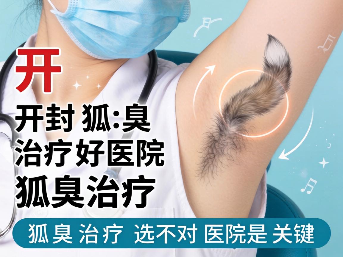 开封狐臭治疗好医院，狐臭治疗选对医院是关键