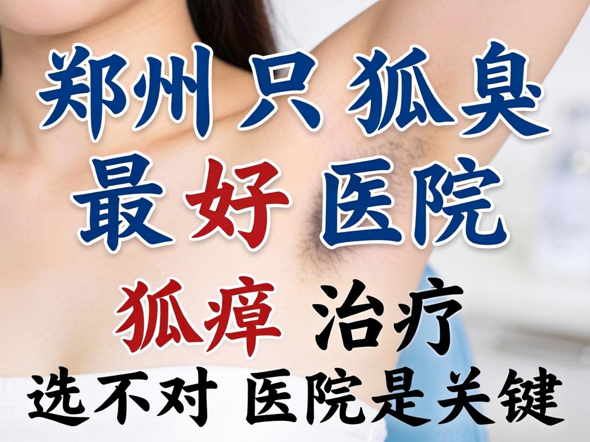 郑州只狐臭最好医院，狐臭治疗选对医院是关键