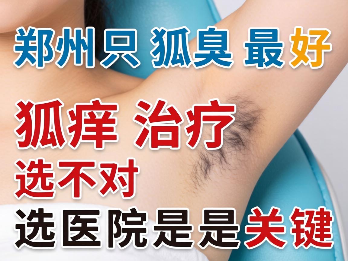 郑州只狐臭最好医院，狐臭治疗选对医院是关键