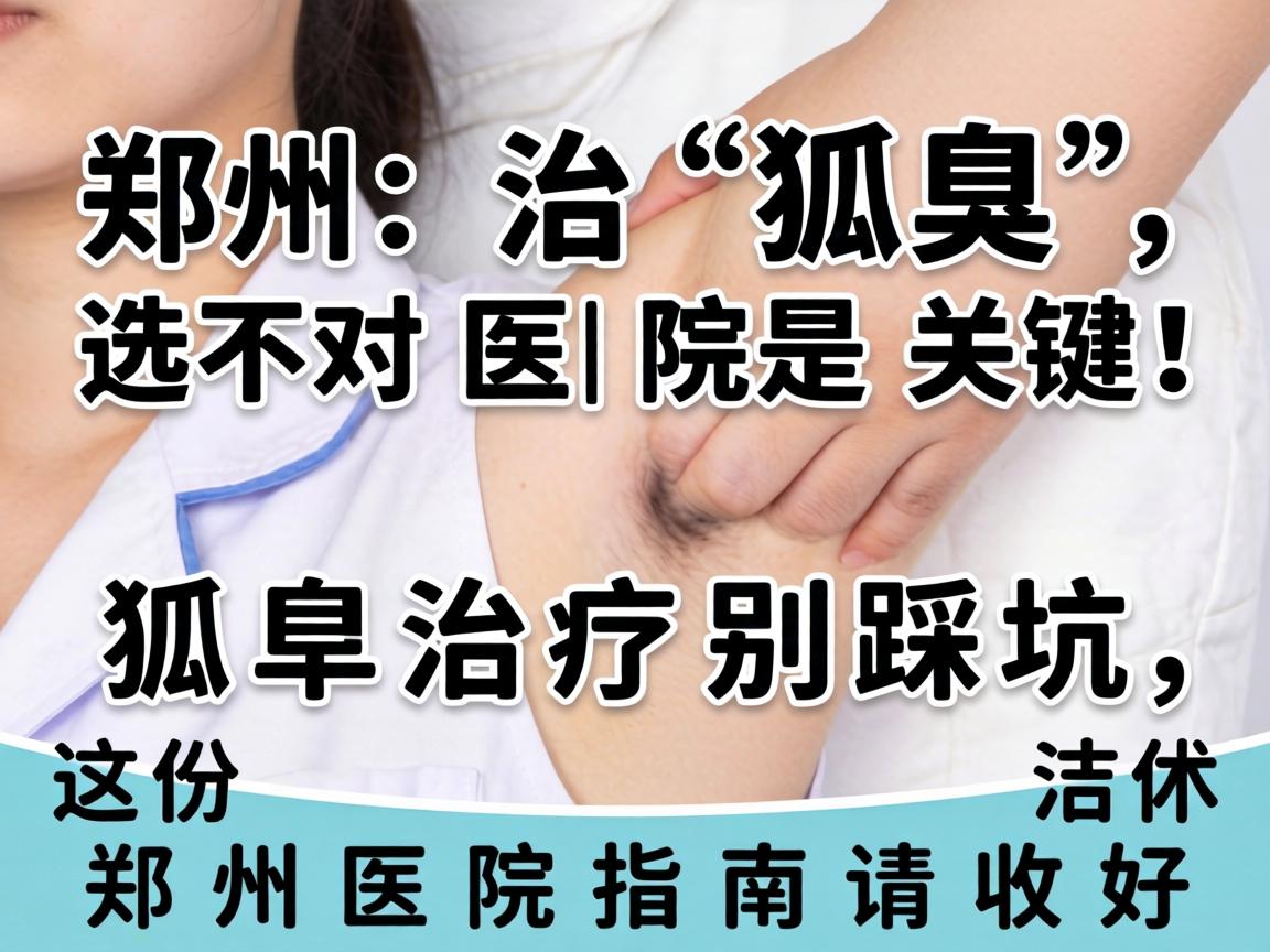 郑州治狐臭,选对医院是关键!狐臭治疗别踩坑,这份郑州医院指南请收好 郑州治狐臭,选对医院是关键!狐臭治疗别踩坑,这份郑州医院指南请收好