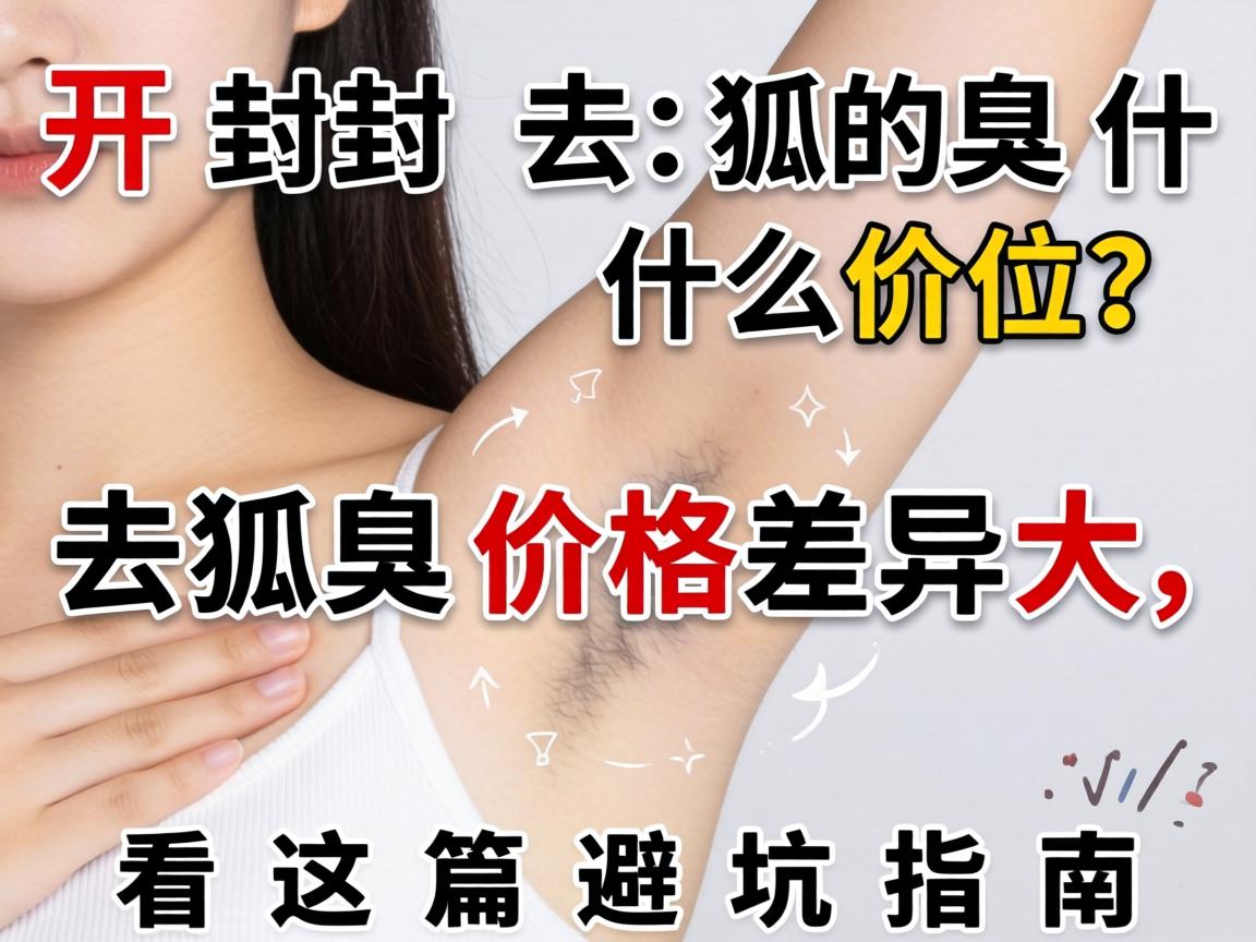 开封去狐臭什么价位？去狐臭价格差异大，看这篇避坑指南