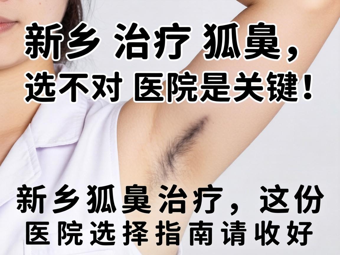 新乡治疗狐臭，选对医院是关键！新乡狐臭治疗，这份医院选择指南请收好