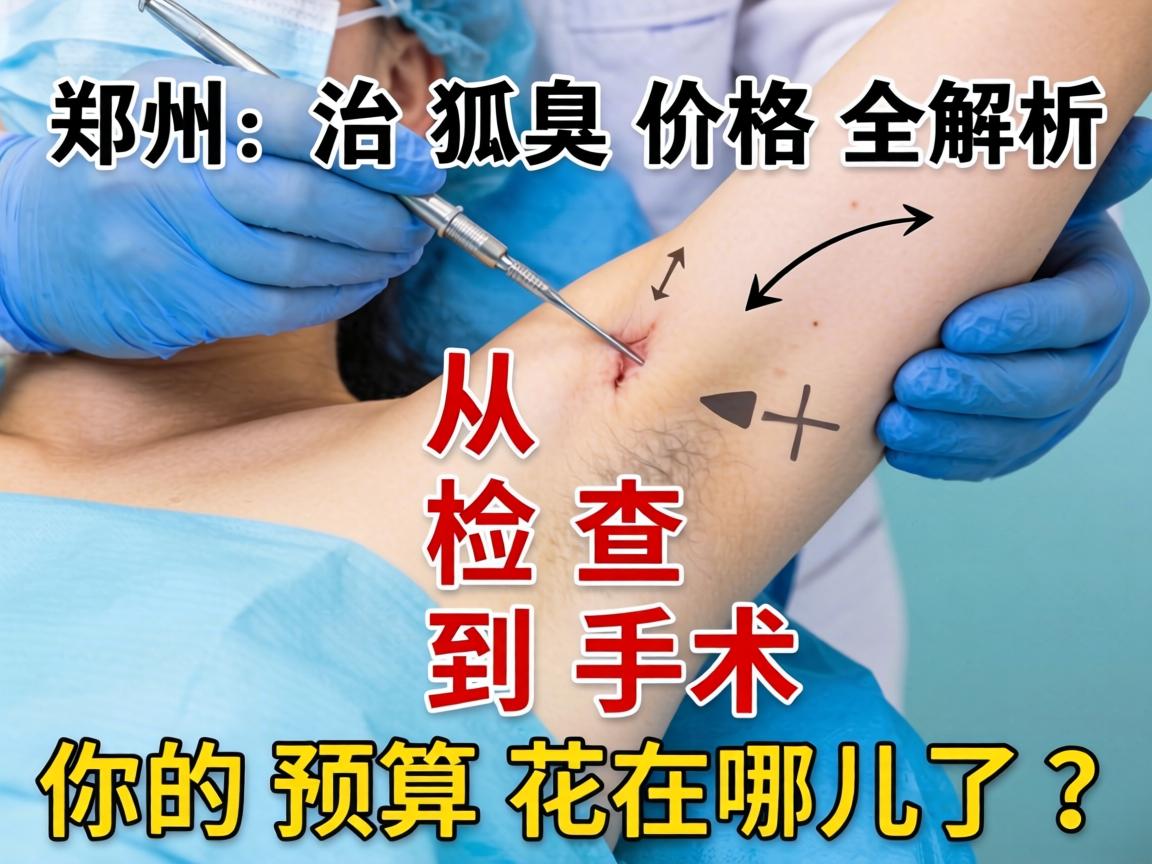 郑州治狐臭价格全解析，从检查到手术，你的预算花在哪儿了？