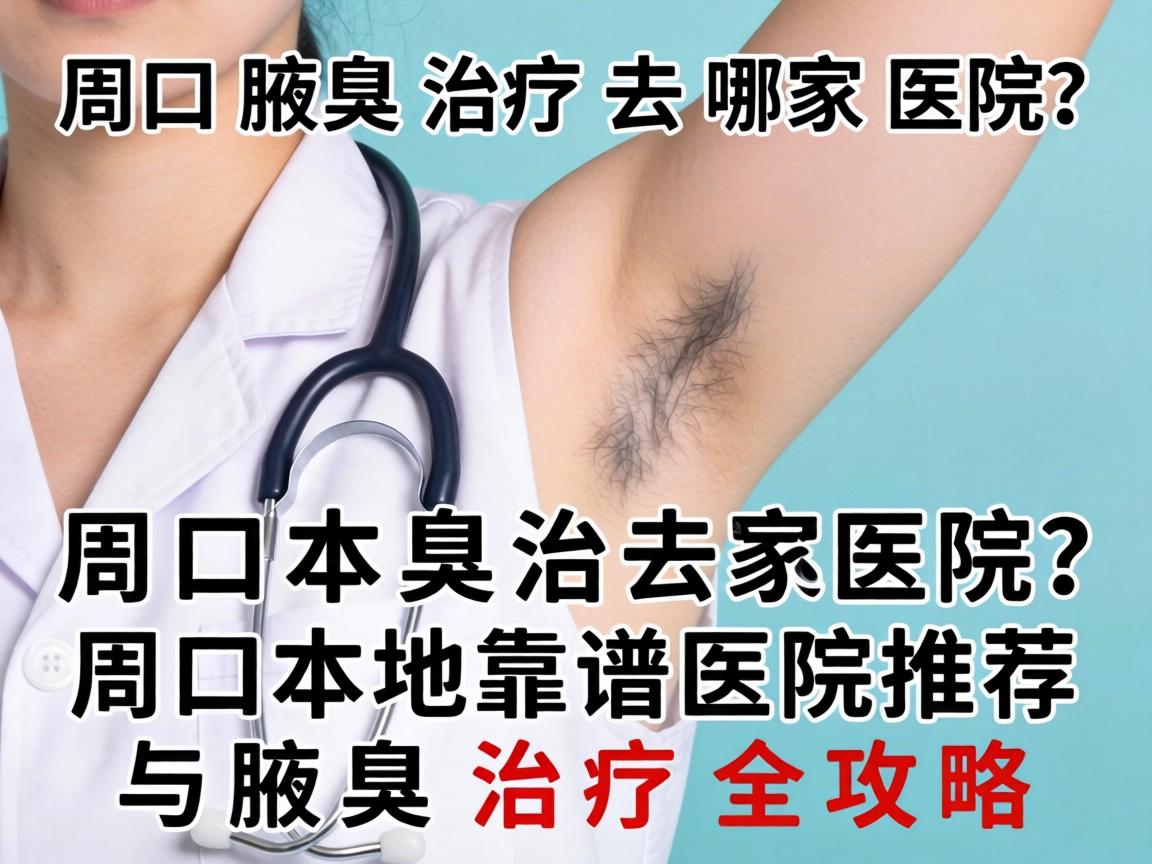 周口腋臭治疗去哪家医院？周口本地靠谱医院推荐与腋臭治疗全攻略