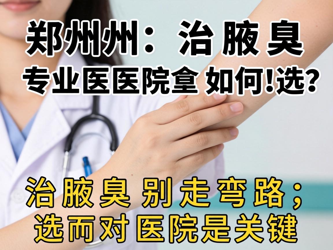 郑州治腋臭,专业医院如何选?治腋臭别走弯路,选对医院是关键 郑州治腋臭,专业医院如何选?治腋臭别走弯路,选对医院是关键