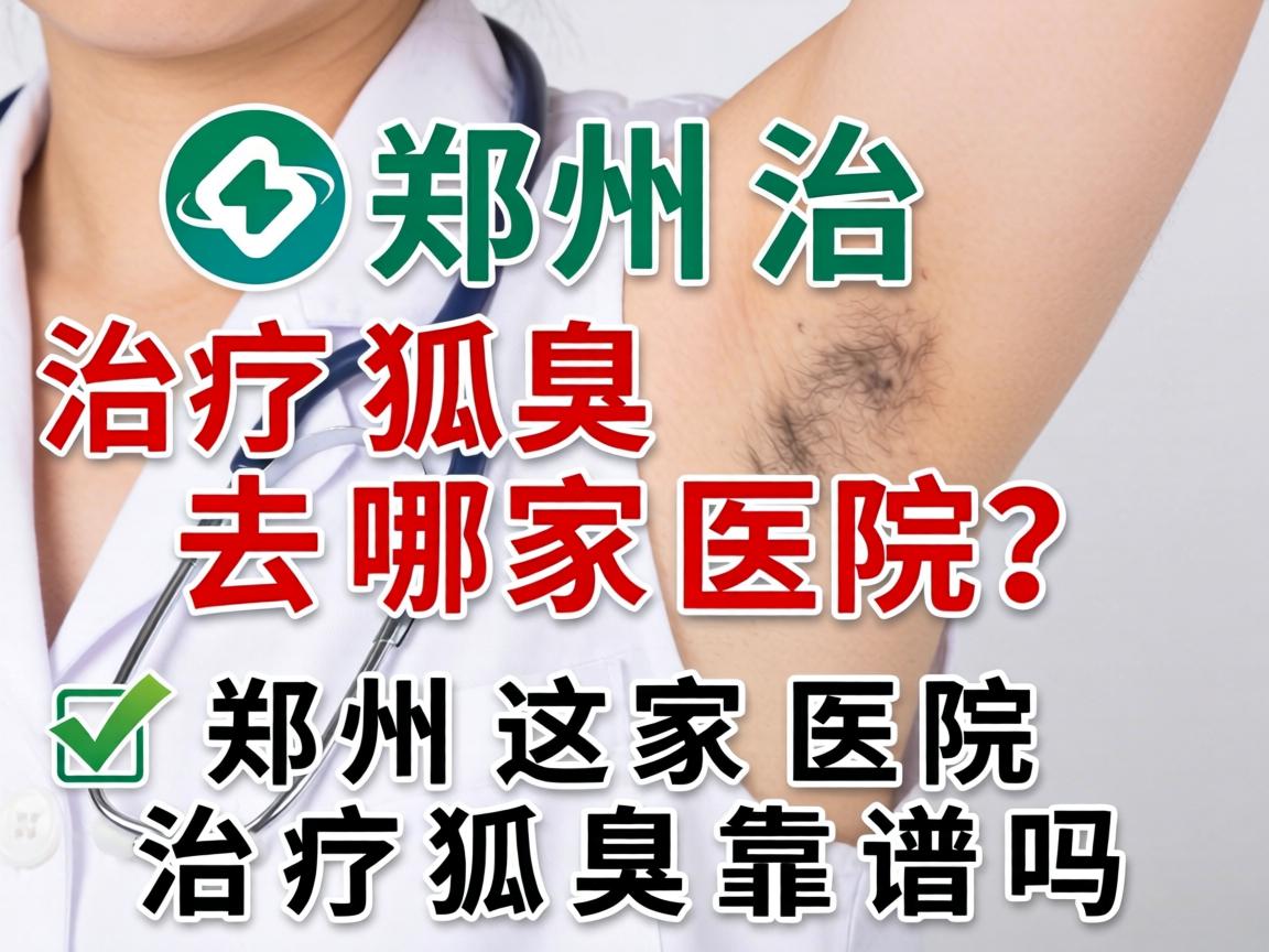 郑州治疗狐臭去哪家医院？郑州这家医院治疗狐臭靠谱吗？