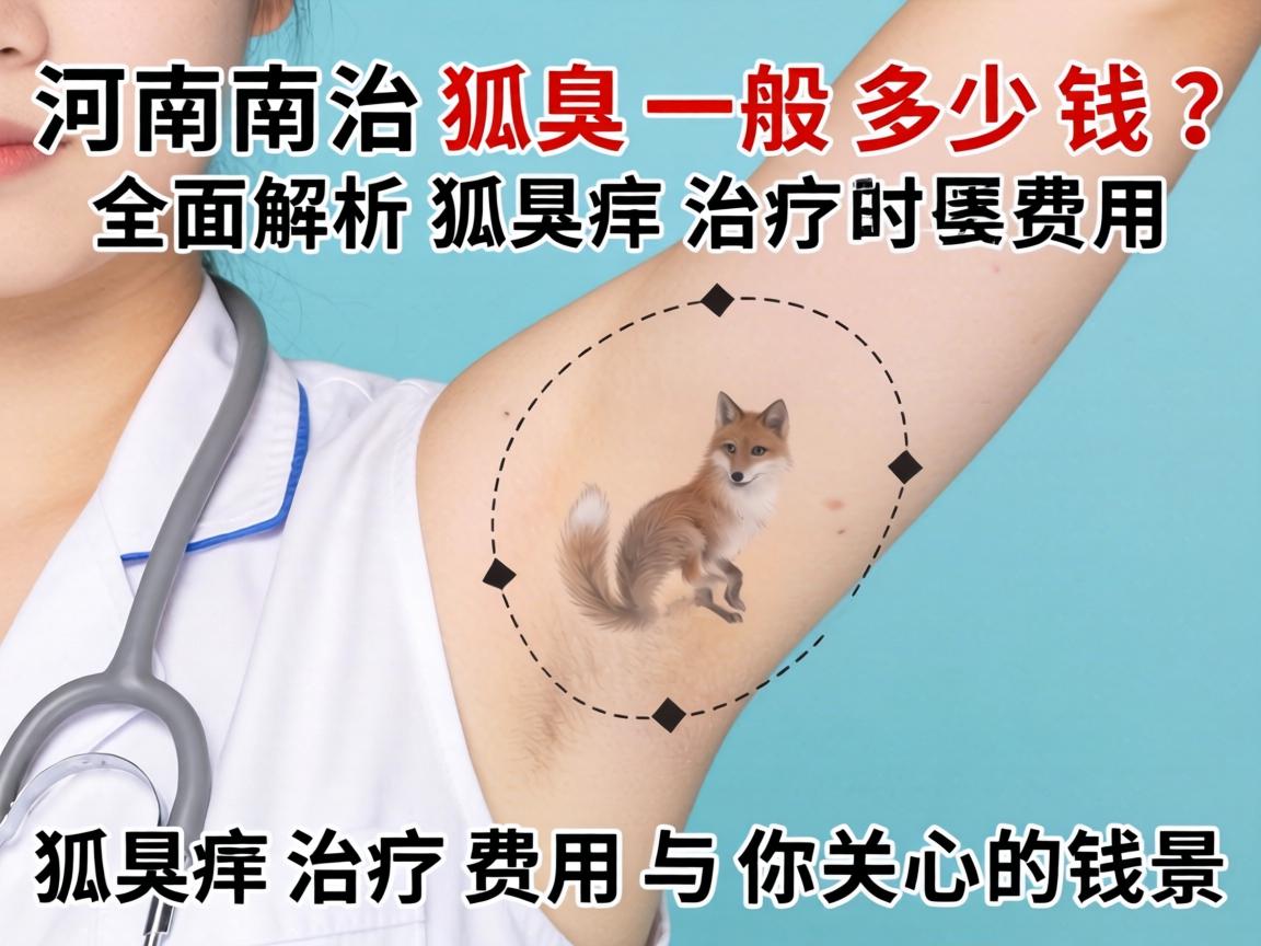 河南治狐臭一般多少钱？全面解析狐臭治疗费用与你关心的钱景