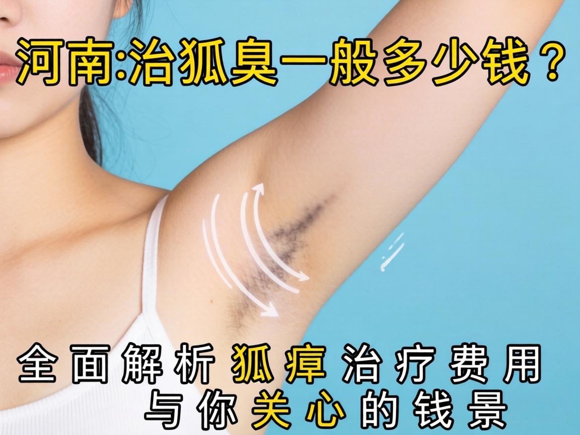 河南治狐臭一般多少钱？全面解析狐臭治疗费用与你关心的钱景