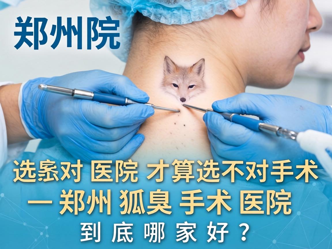 郑州狐臭手术医院，选对医院才算选对手术—郑州狐臭手术医院到底哪家好？
