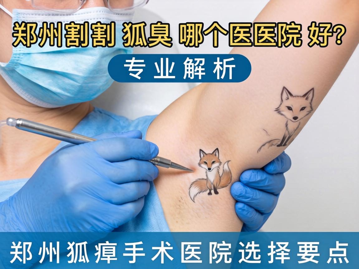 郑州割狐臭哪个医院好？专业解析郑州狐臭手术医院选择要点