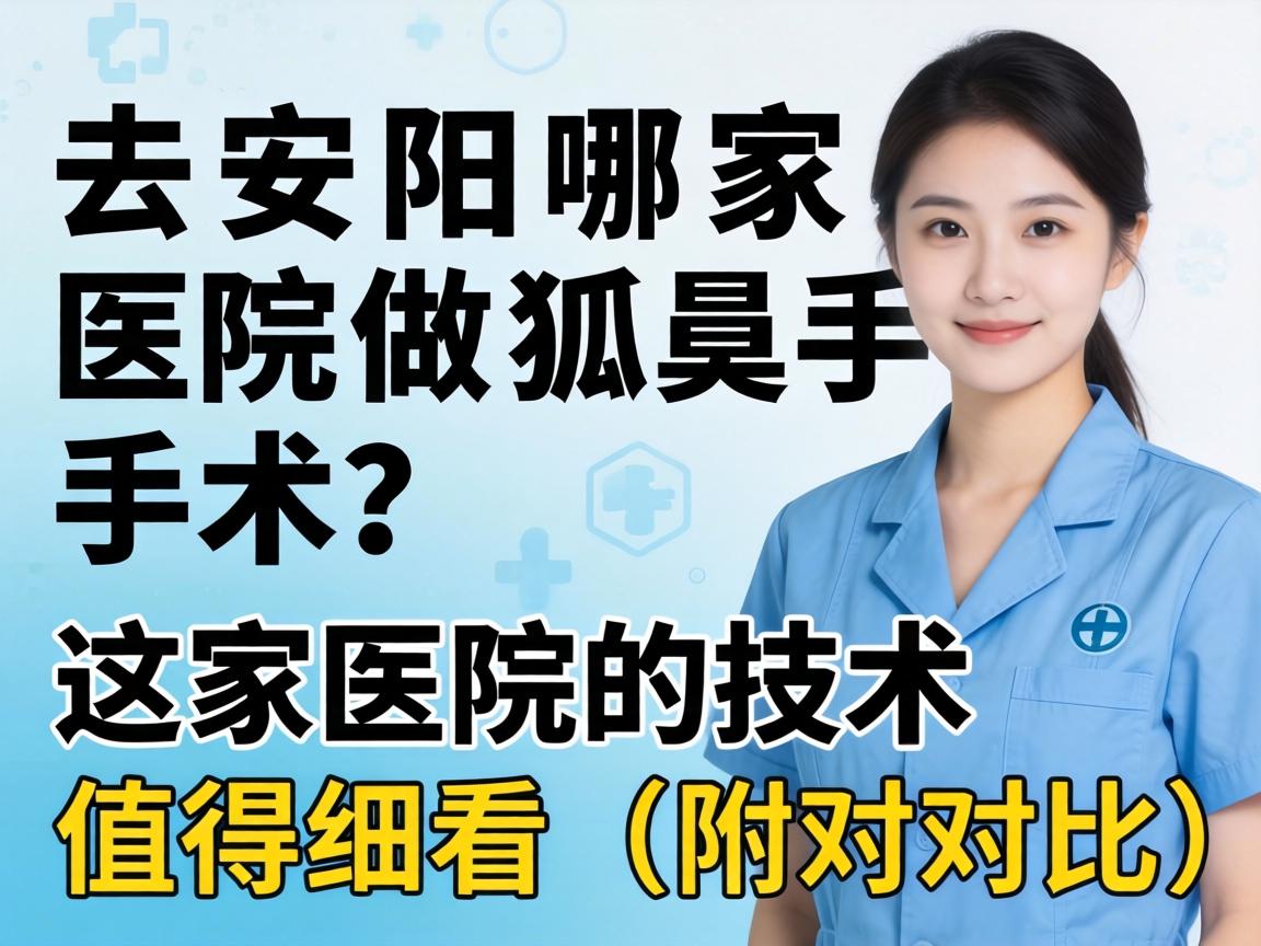 去安阳哪家医院做狐臭手术？这家医院的技术值得细看（附对比）