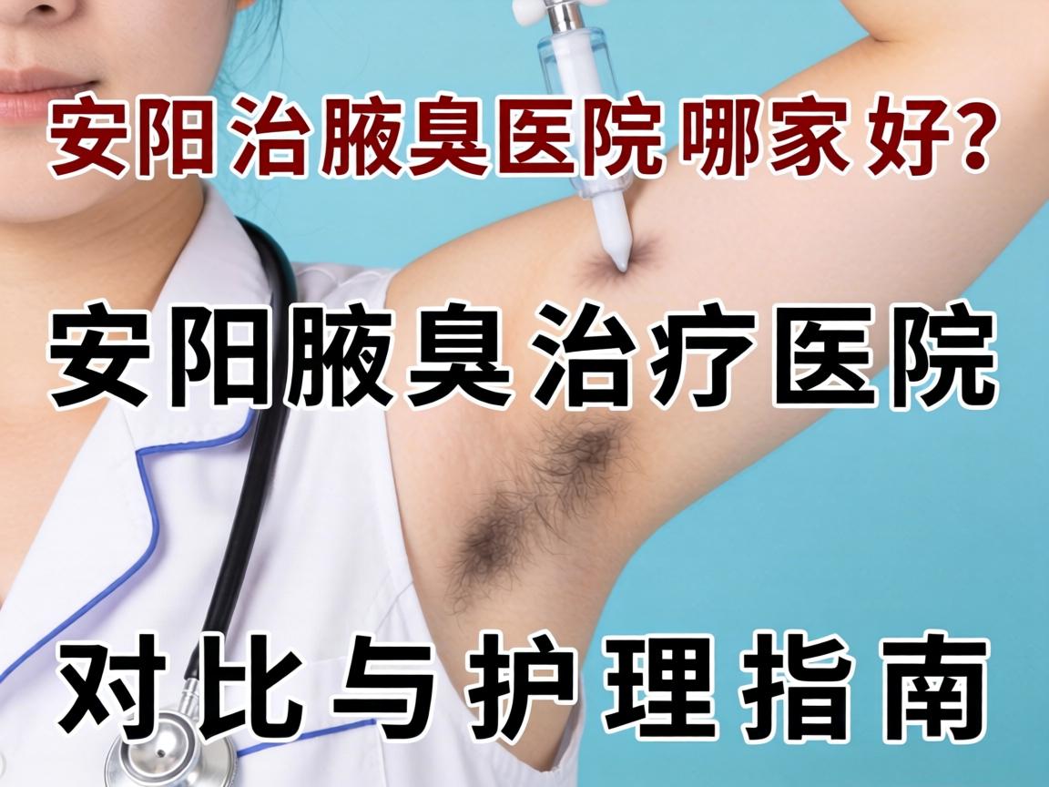 安阳治腋臭医院哪家好？安阳腋臭治疗医院对比与护理指南