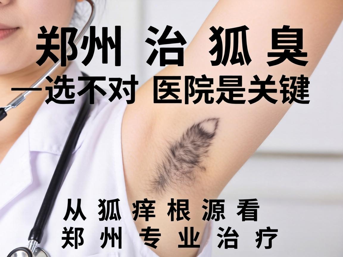郑州治狐臭，选对医院是关键—从狐臭根源看郑州专业治疗