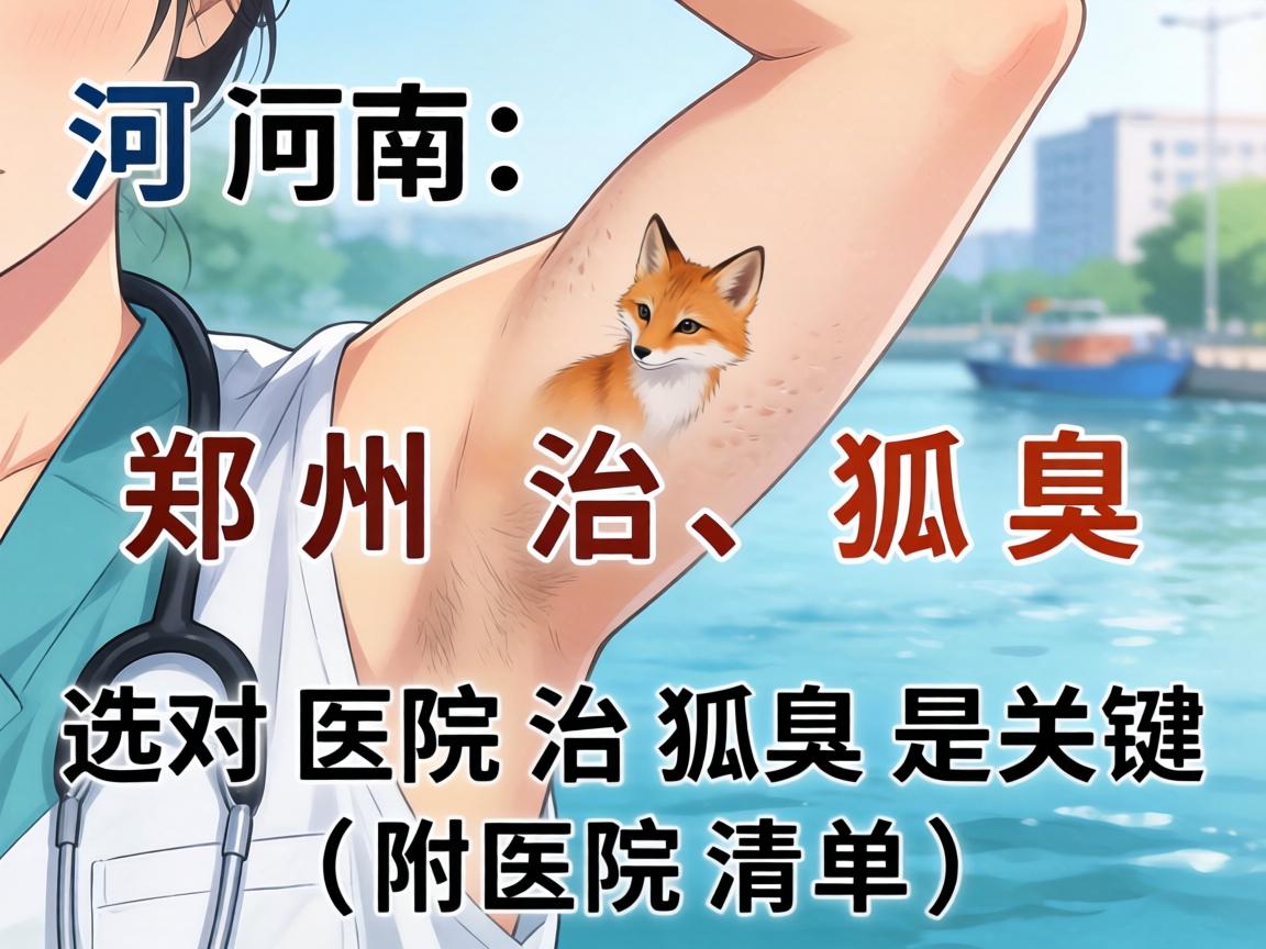 河南郑州治狐臭，选对医院治狐臭是关键（附医院清单）