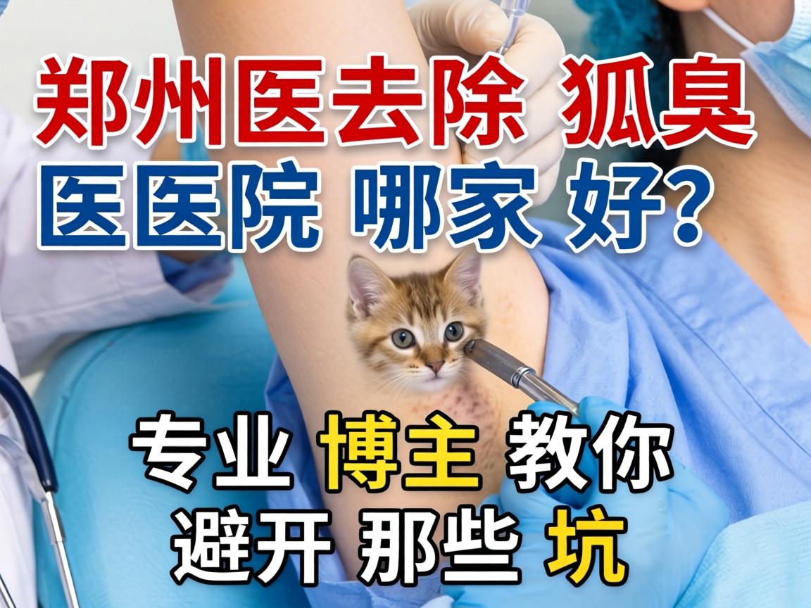 郑州去除狐臭医院哪家好？专业博主教你避开那些坑