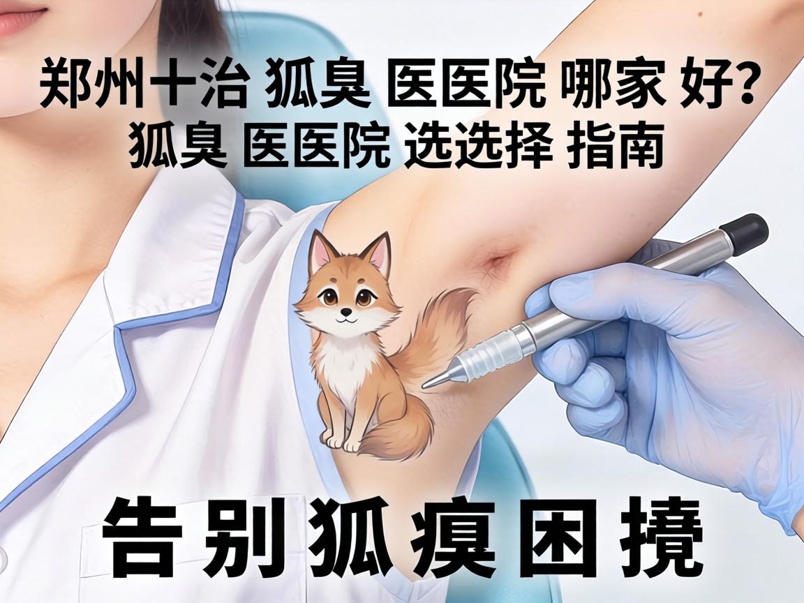 郑州治狐臭医院哪家好？狐臭医院选择指南，告别狐臭困扰