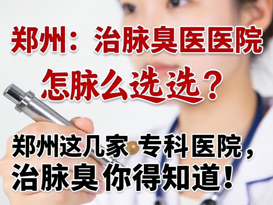郑州治腋臭医院怎么选？郑州这几家腋臭专科医院，治腋臭你得知道！