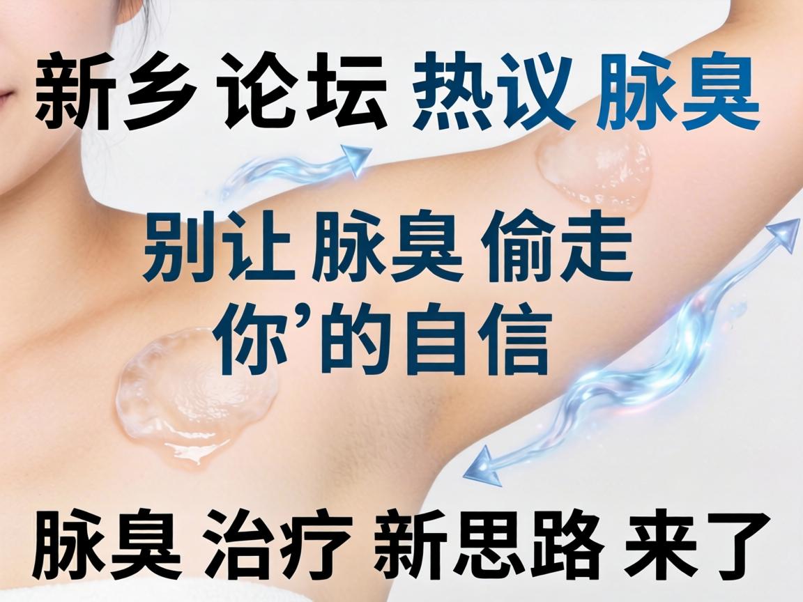 新乡论坛热议腋臭，别让腋臭偷走你的自信，腋臭治疗新思路来了