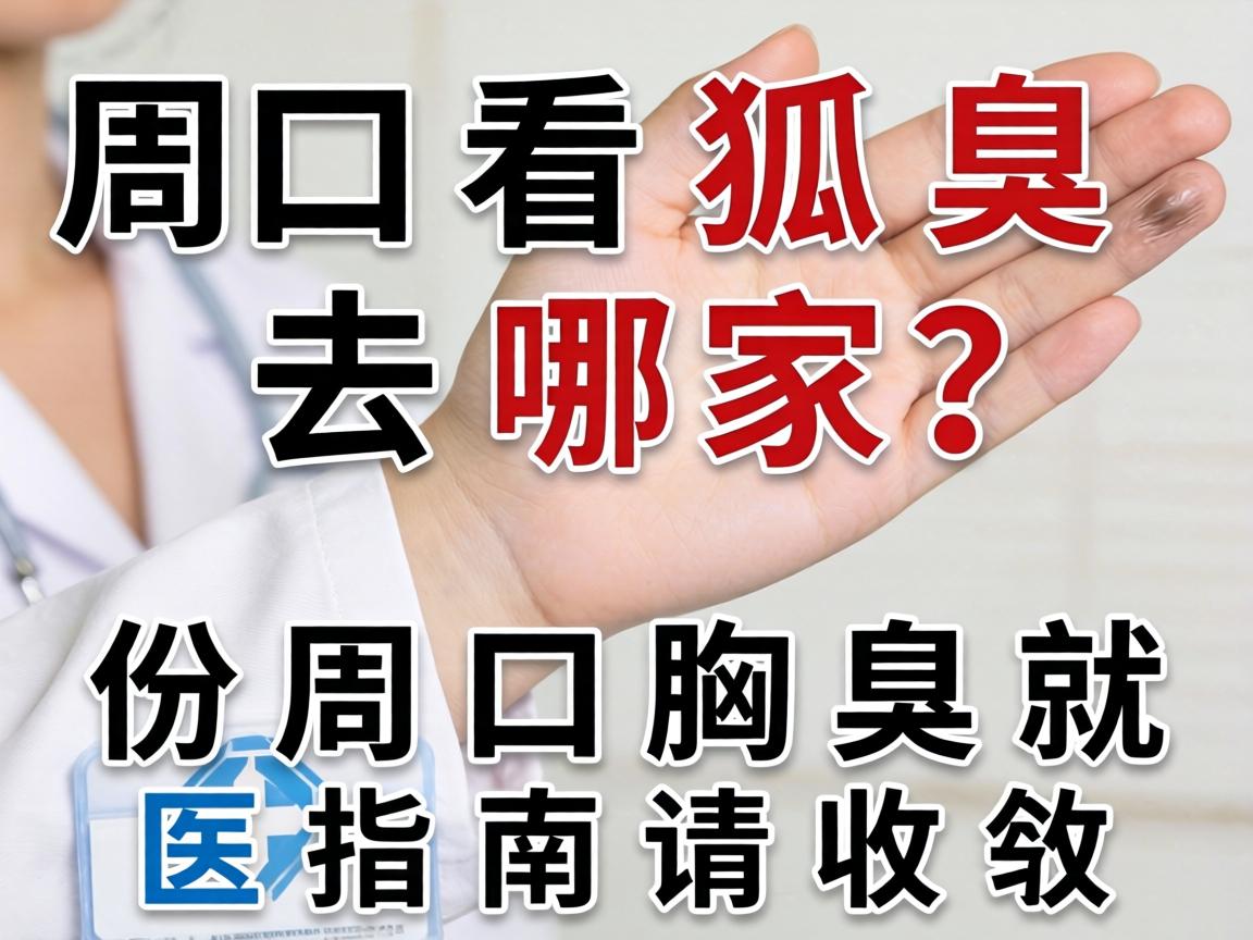 周口看狐臭去哪家？这份周口腋臭就医指南请收好