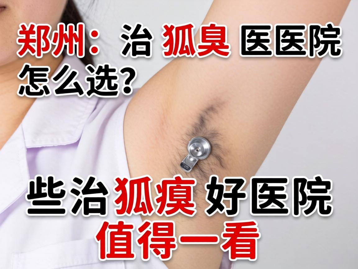 郑州治狐臭医院怎么选？这些治狐臭好医院值得一看