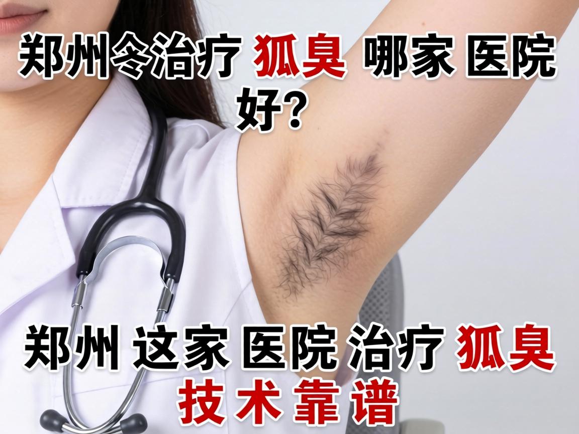 郑州治疗狐臭哪家医院好？郑州这家医院治疗狐臭技术靠谱