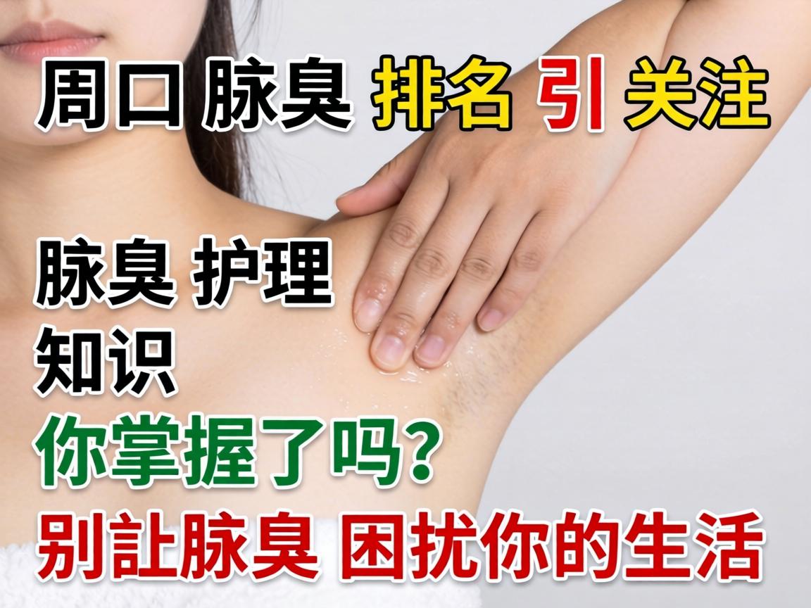 周口腋臭排名引关注，腋臭护理知识你掌握了吗？别让腋臭困扰你的生活