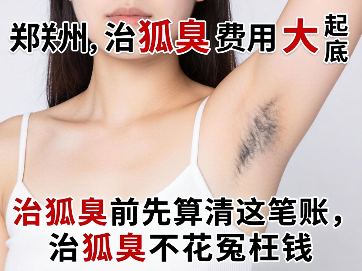郑州治狐臭费用大起底，治狐臭前先算清这笔账，治狐臭不花冤枉钱