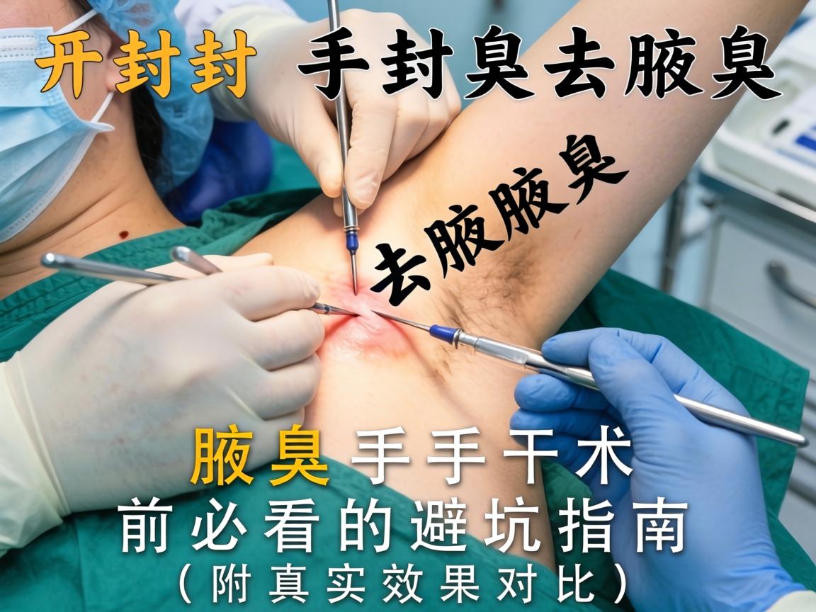 开封手术去腋臭，腋臭手术前必看的避坑指南（附真实效果对比）