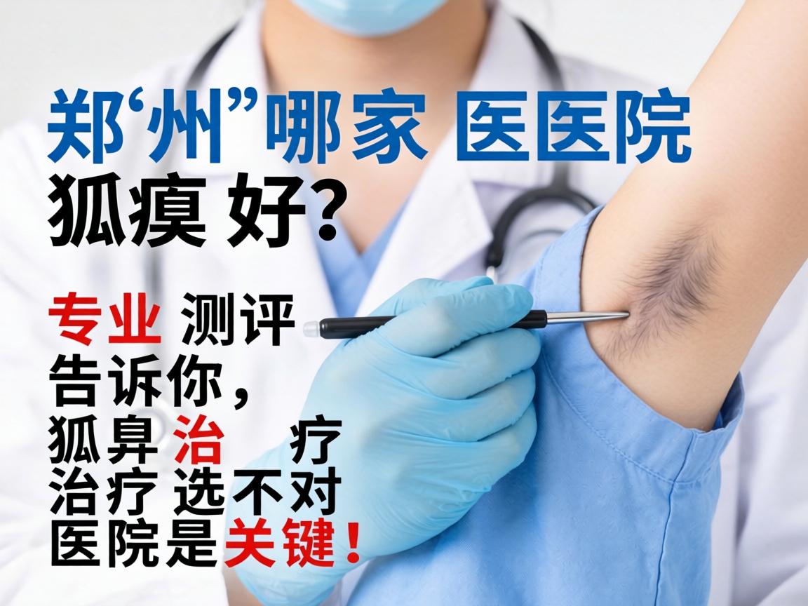 郑州哪家医院狐臭好？专业测评告诉你，狐臭治疗选对医院是关键！