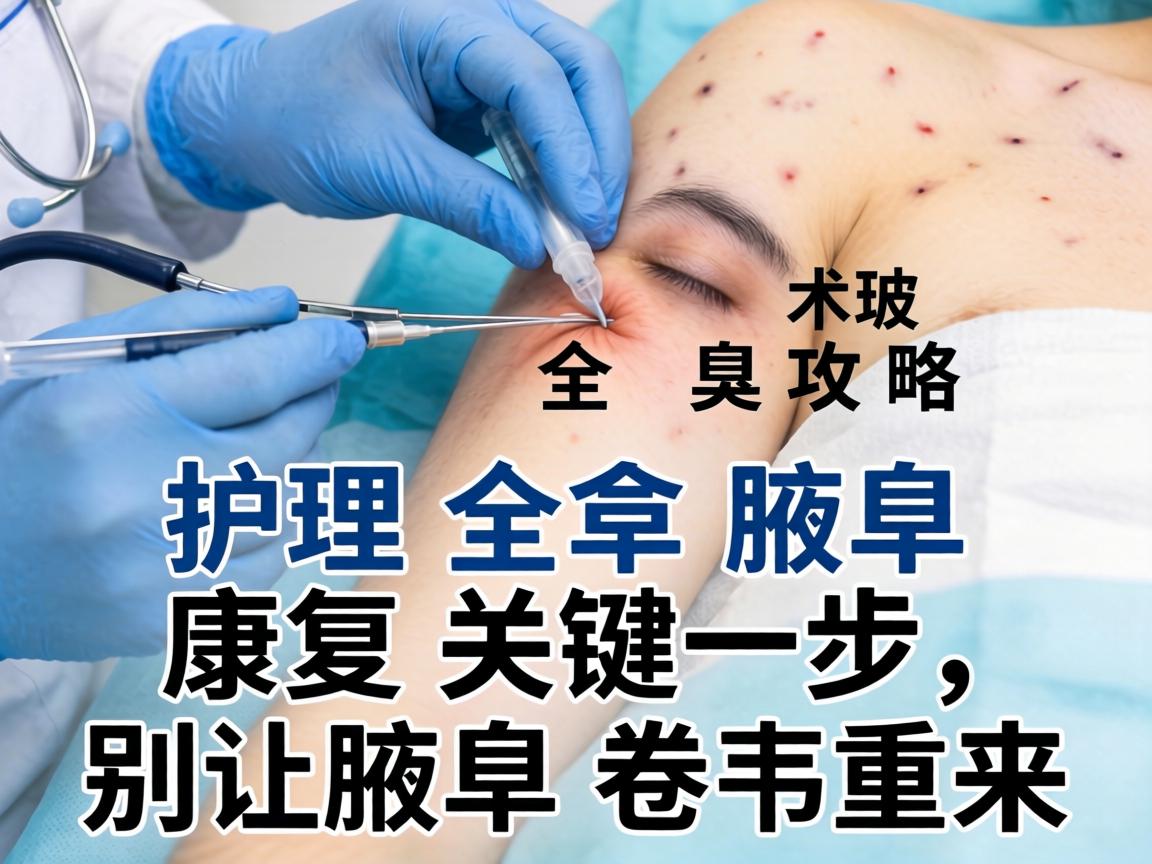 腋臭手术术后护理全攻略，腋臭康复关键一步，别让腋臭卷土重来